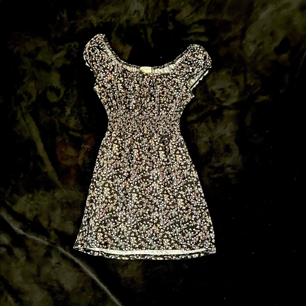 No Comment floral mini dress